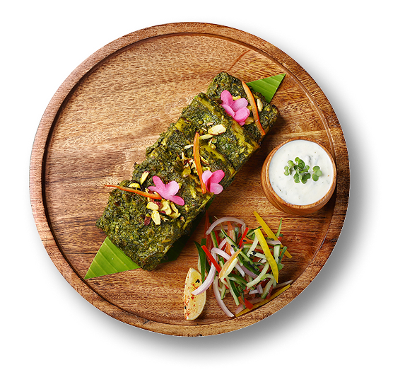 Coriander Pistachio Paneer